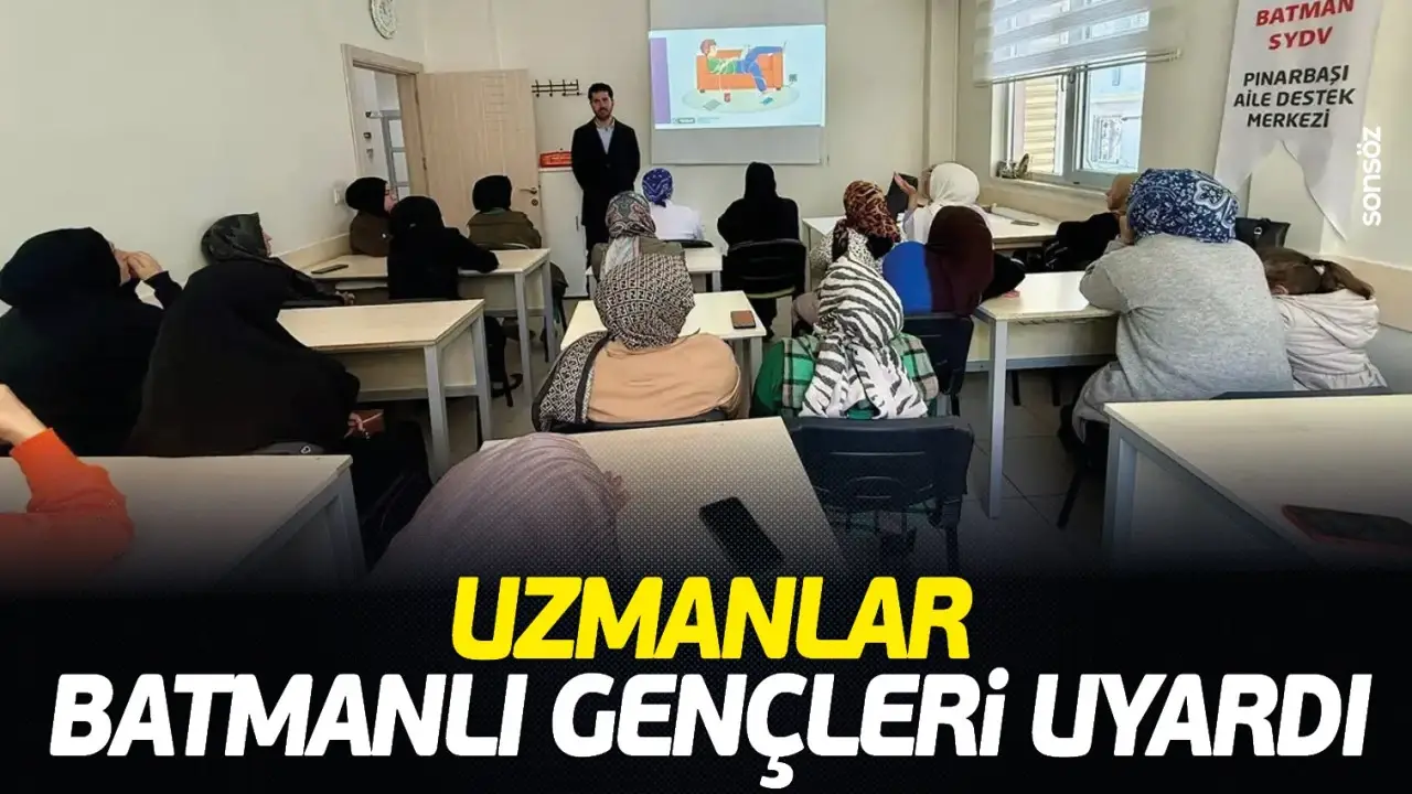 Batmanlı Gençler, Teknoloji Bağımlılığına Dikkat Etmeli