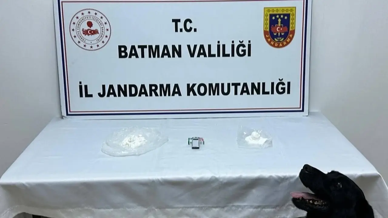 Batman’da Uyuşturucu Operasyonu: 180 Gram Kokain Ele Geçirildi