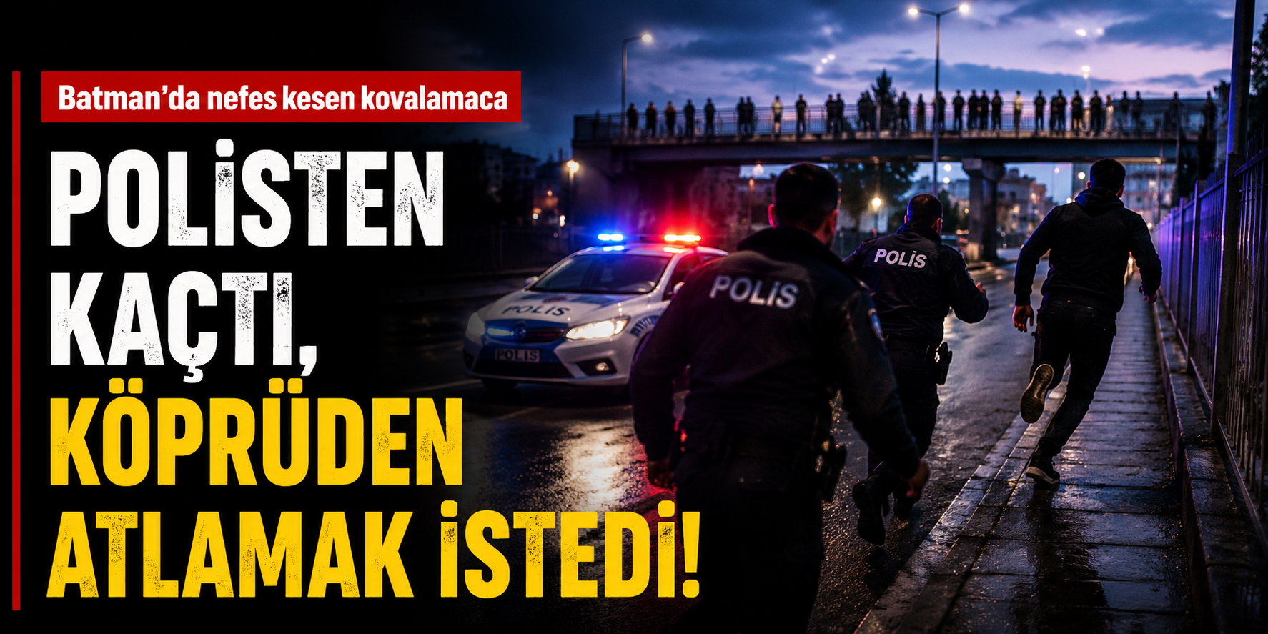 Batman’da Şüpheliyle Kovalamaca Yaşandı