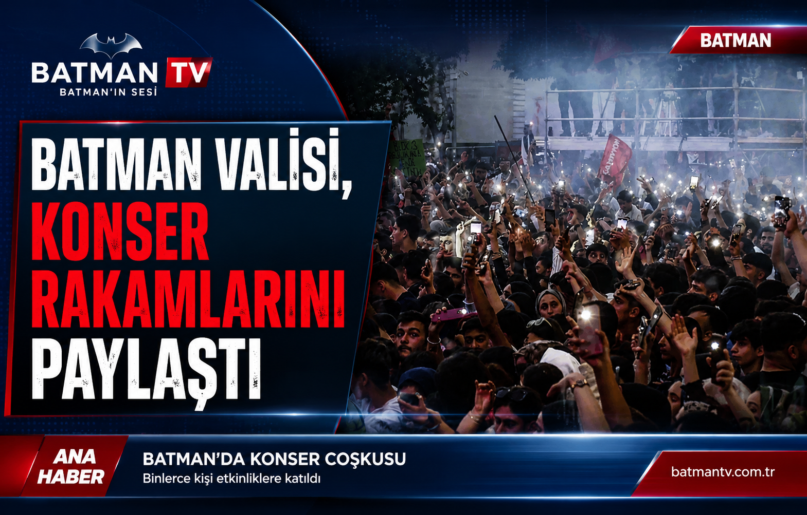 Batman’da Şampiyonluk Kutlamalarına 105 Bin Kişi Katıldı