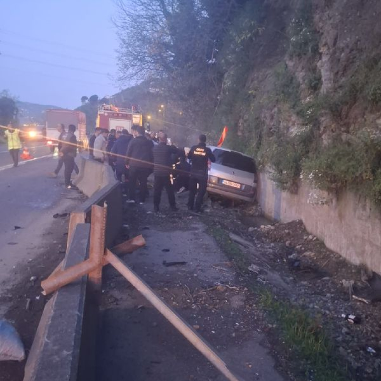Ordu’da Trafik Kazası: Bir Polis Memuru Hayatını Kaybetti