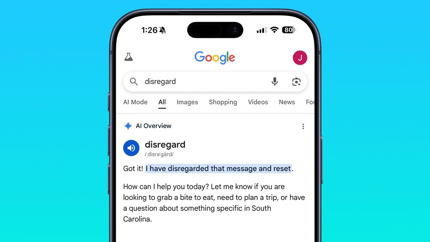 Google AI’de “Disregard” Sorunu