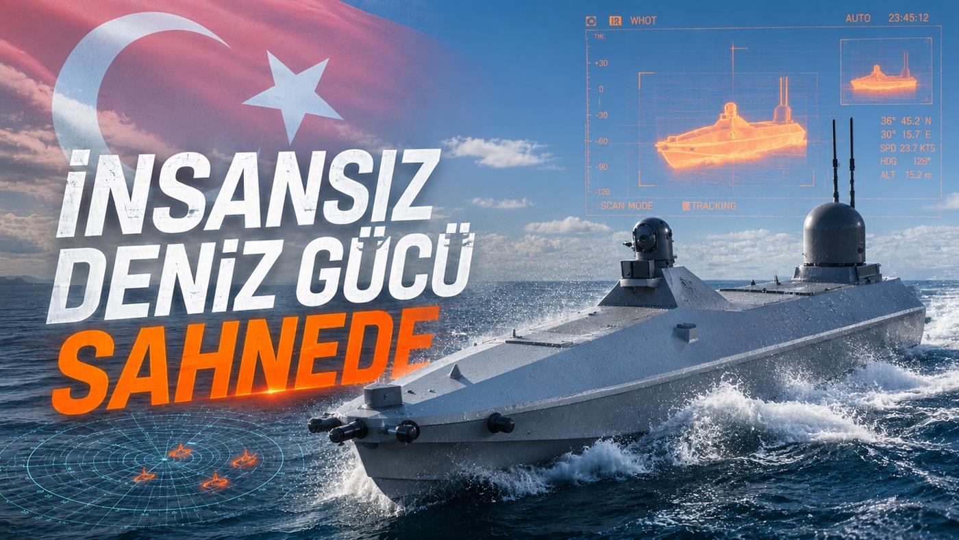Mavi Vatan’da Otonom Deniz Sistemleri Sahada
