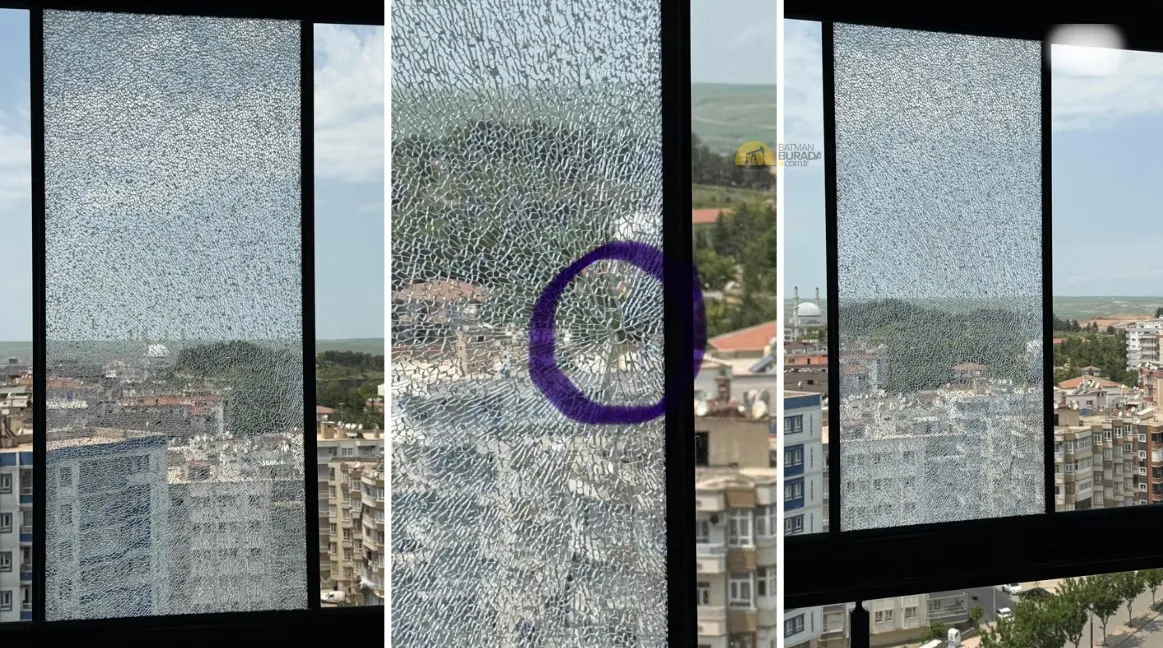Batman’da Silahlı Saldırı: Bir Eve Kurşun Isabet Etti