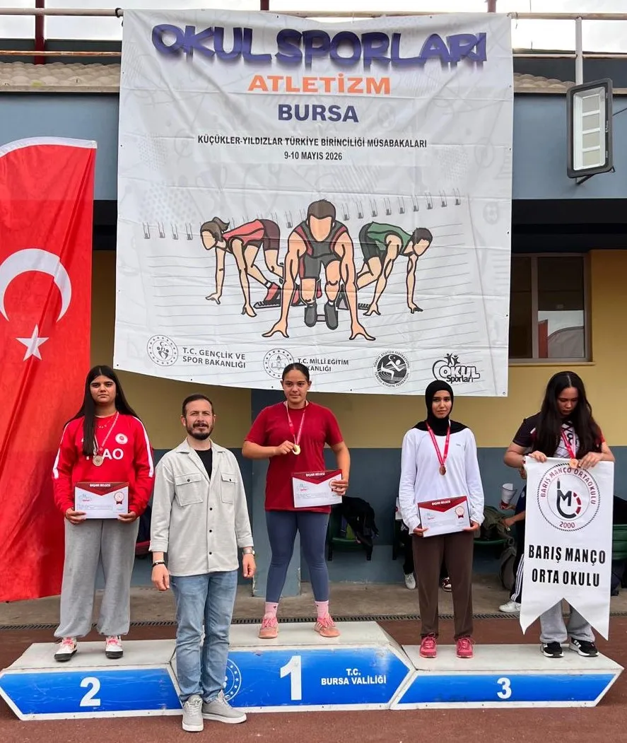 Batmanlı Mevsim Kurt, Türkiye İkincisi Oldu