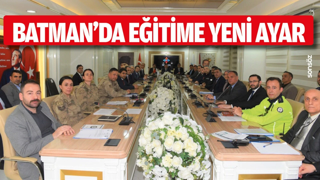 Batman’da Okul Güvenliği İçin Yeni Önlemler Alındı
