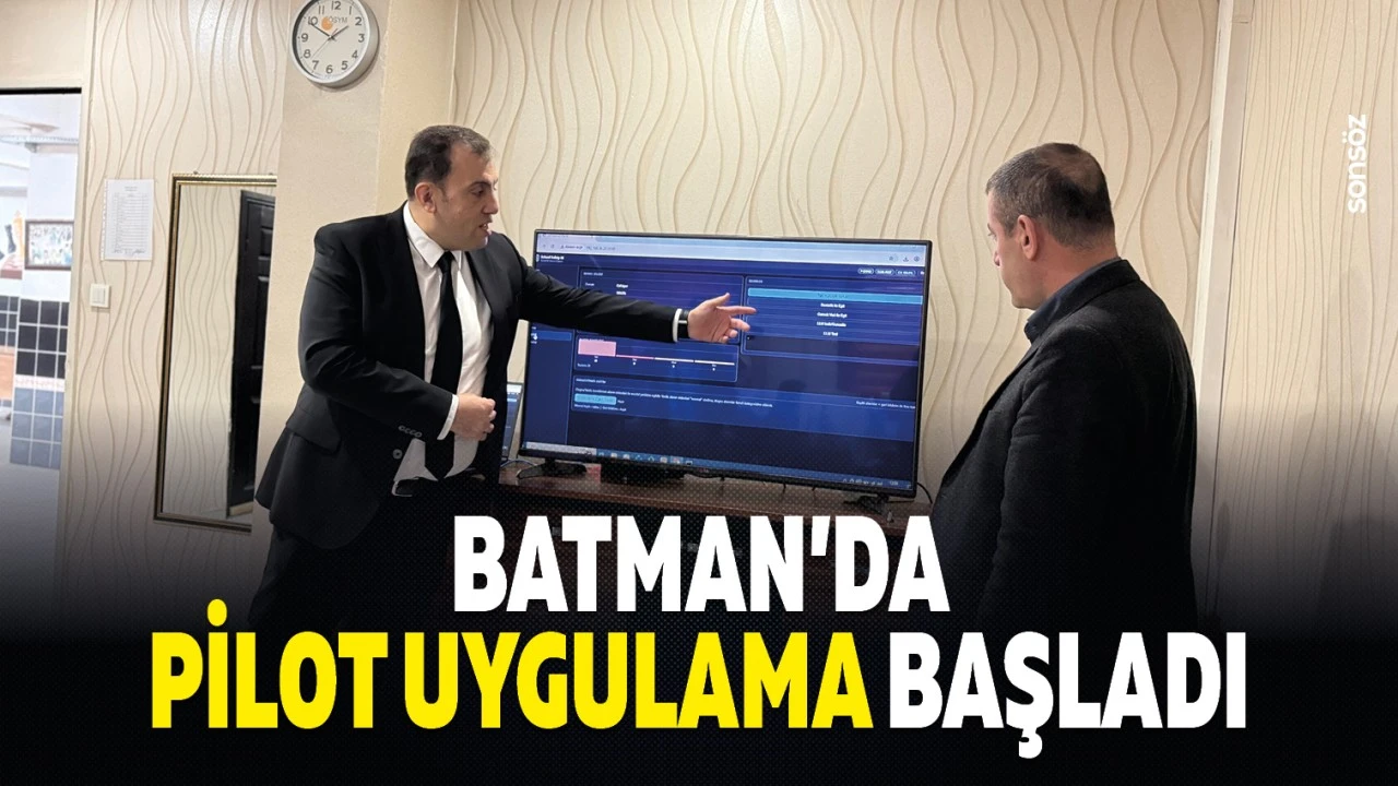 Batman’da okul güvenliği için yeni sistem pilot olarak uygulandı