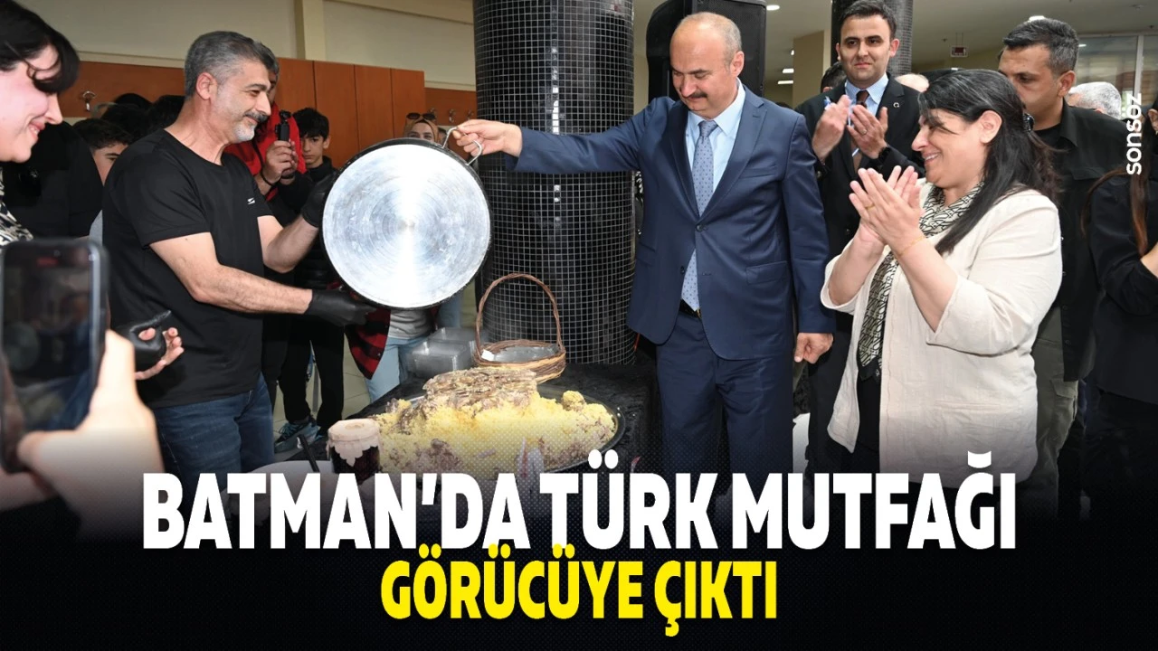Batman’da Türk Mutfağı Tanıtıldı