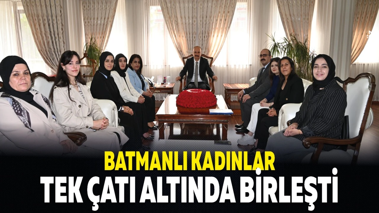 Batman’da Kadın Kooperatifleri Birliği Kuruldu