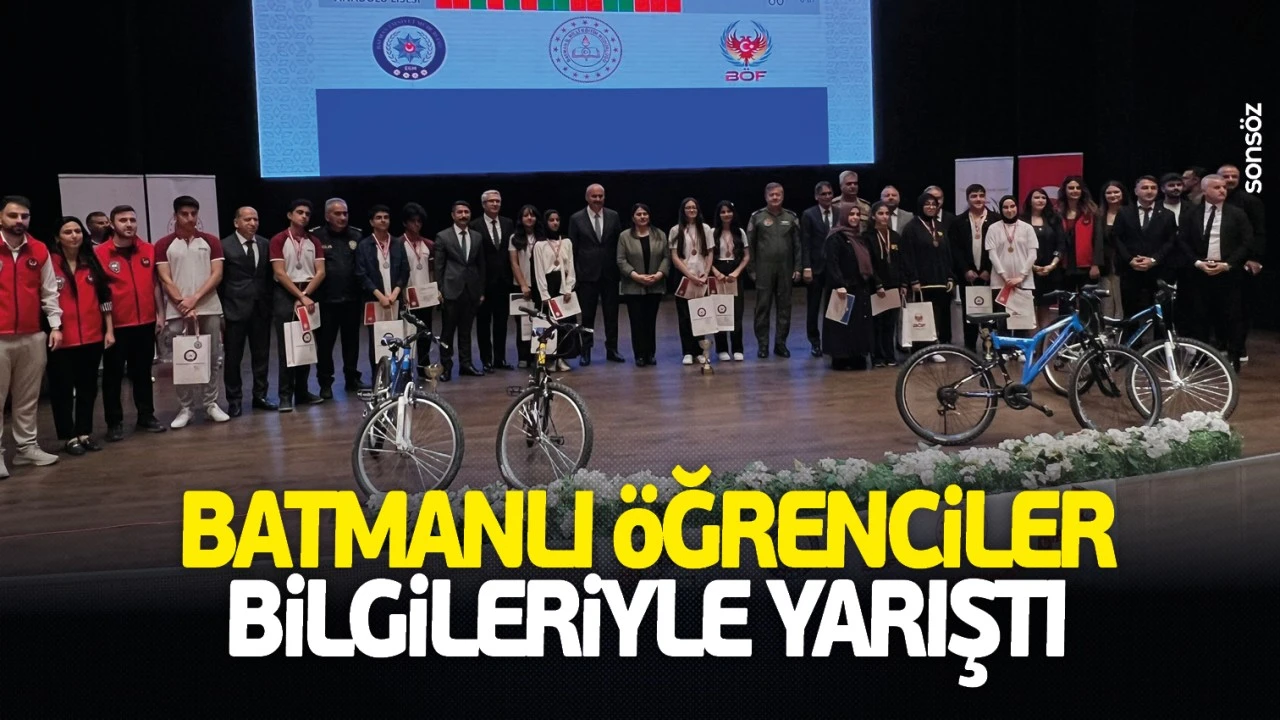 Batman’da Genç Zihinler Yarıştı