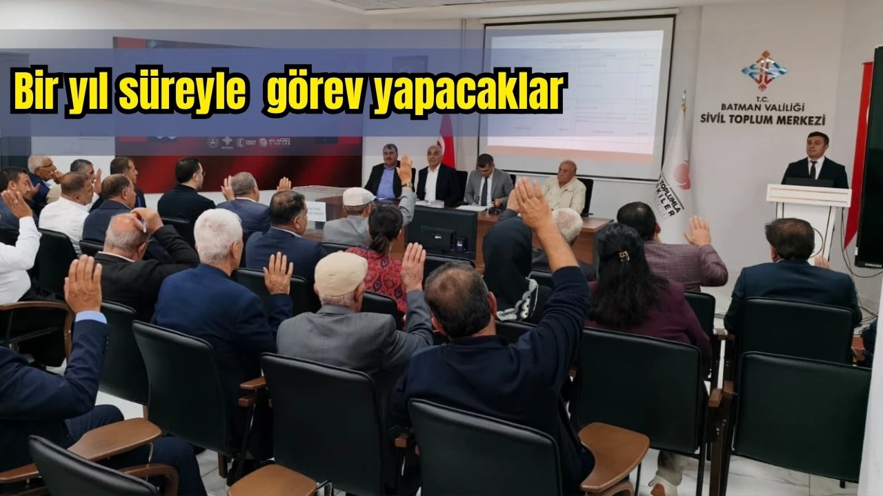 Birlik Encümen Üyeleri Seçildi