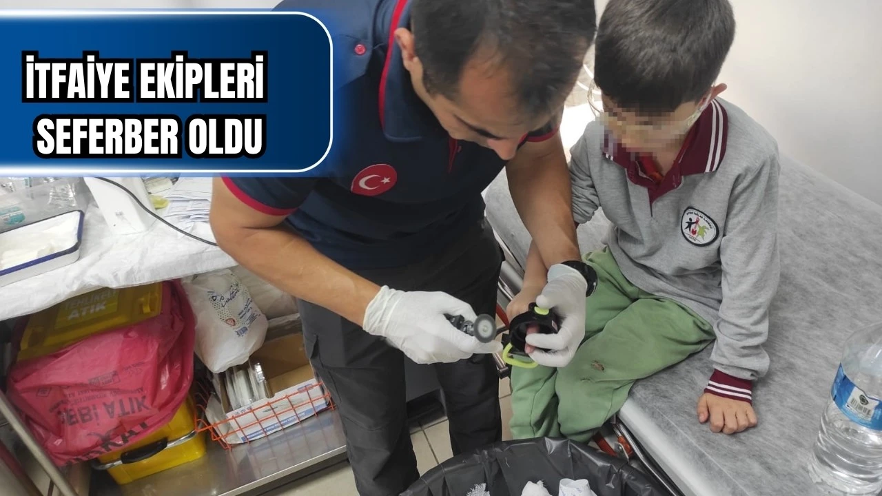 Su Matarasına Sıkışan Öğrenci Hastaneye Kaldırıldı