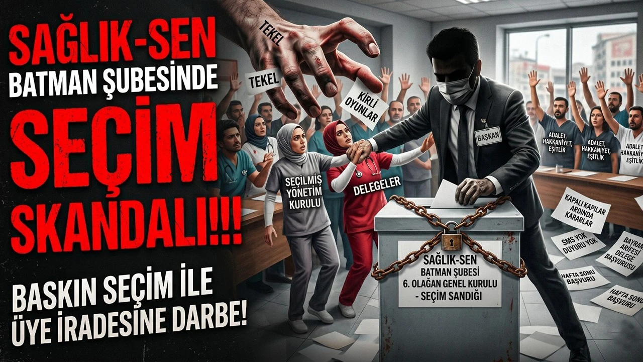 Sendika Seçiminde “Komplo” İddiası