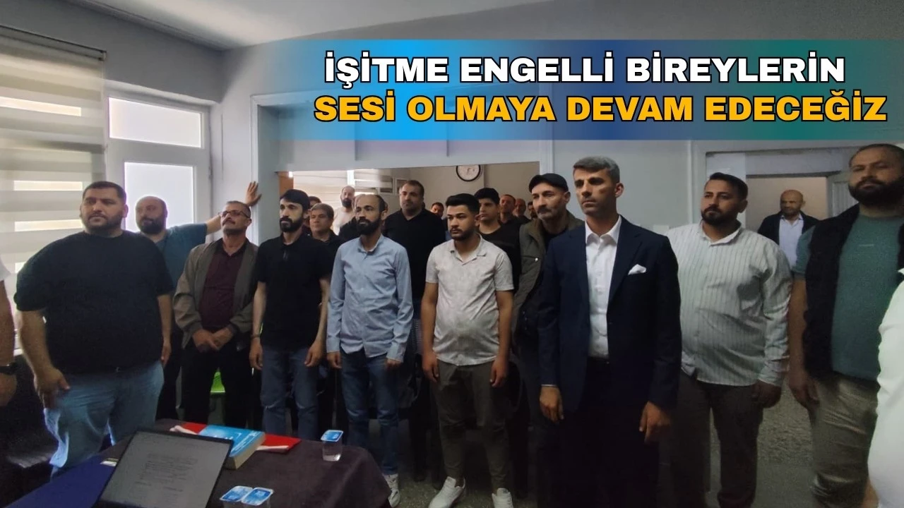 İşitme Engelliler Derneği’nde Ramazan Altun Dönemi Başladı