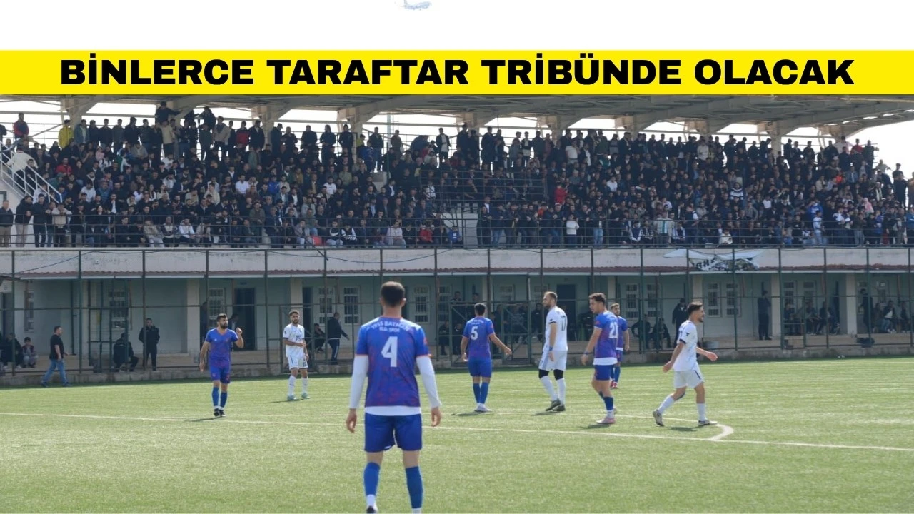 Şampiyonluk İçin Buluşma: Binatlı Spor ve 1955 Batman Belediye Spor Karşılaşıyor
