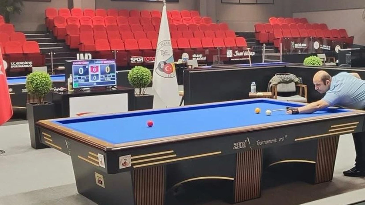 Ender Yüzen, Bilardo Dünya Kupası’na Katılma Hakkı Kazandı