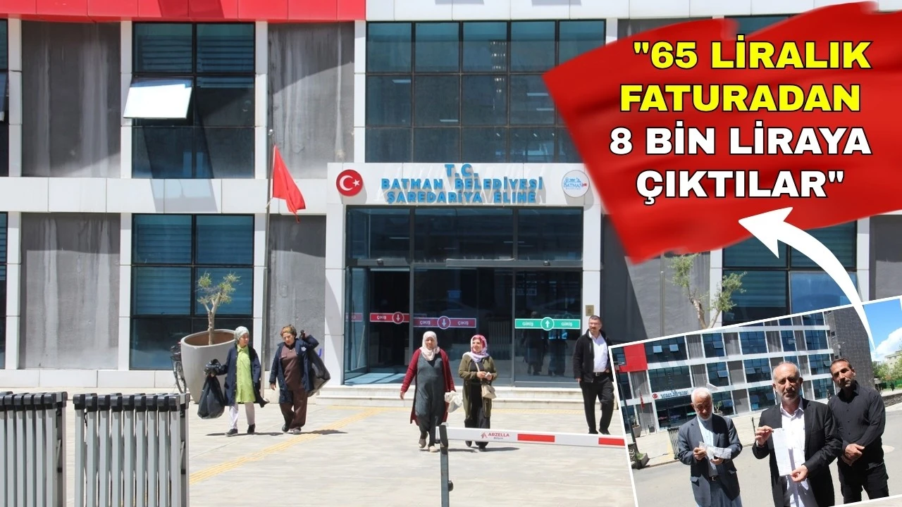 Batman’da Yüksek Su Faturaları Tepki Topladı
