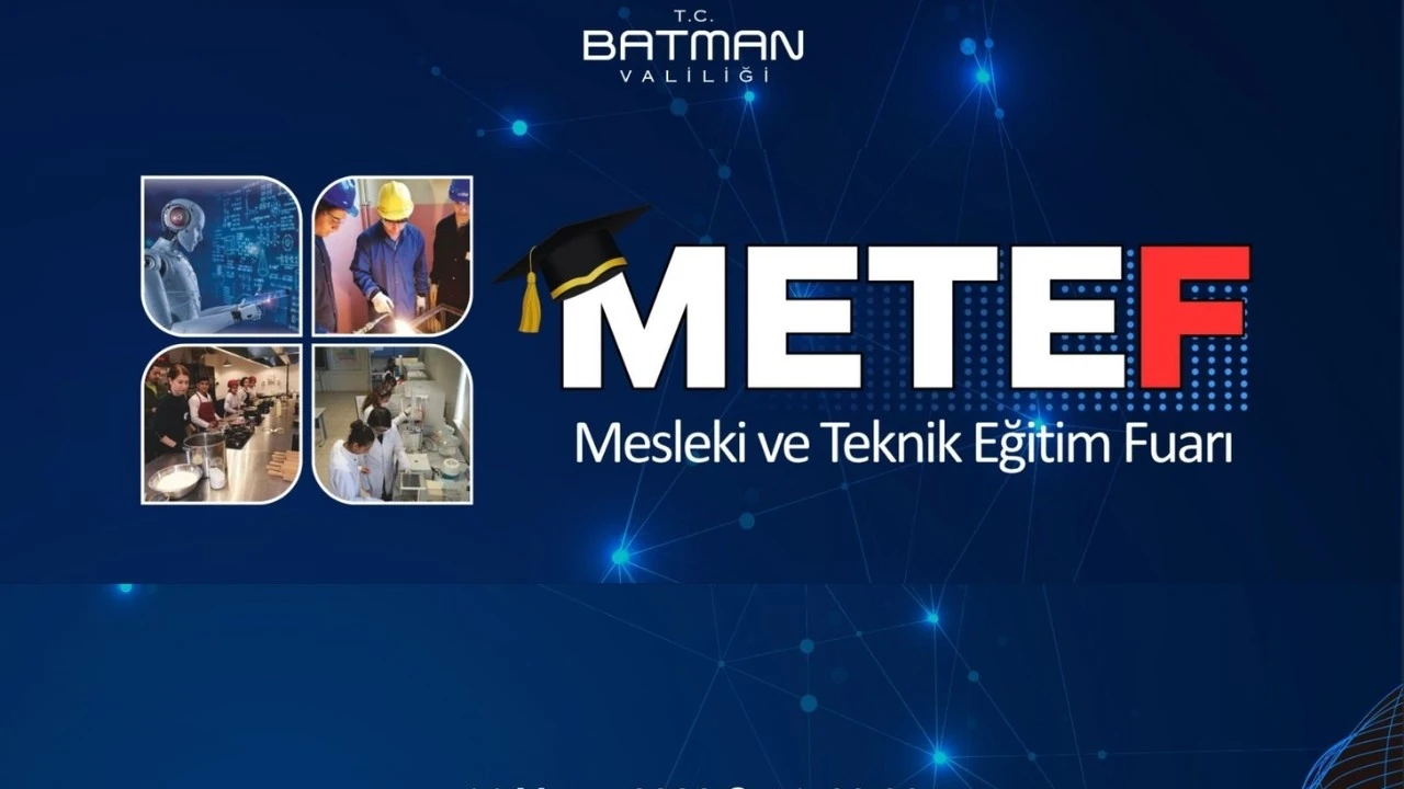 Mesleki ve Teknik Eğitim Fuarı Batman’da Başlıyor