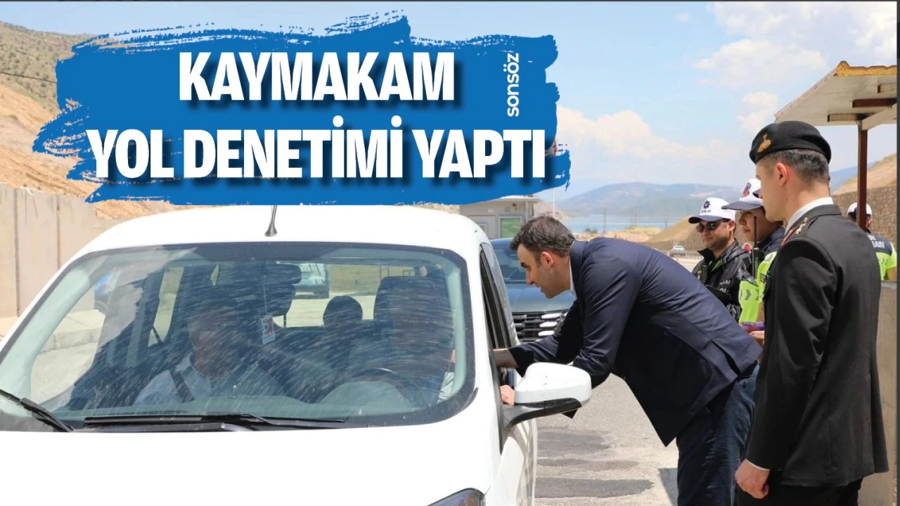 Hasankeyf Kaymakamı Trafik Denetiminde Sürücülerle Bir Araya Geldi