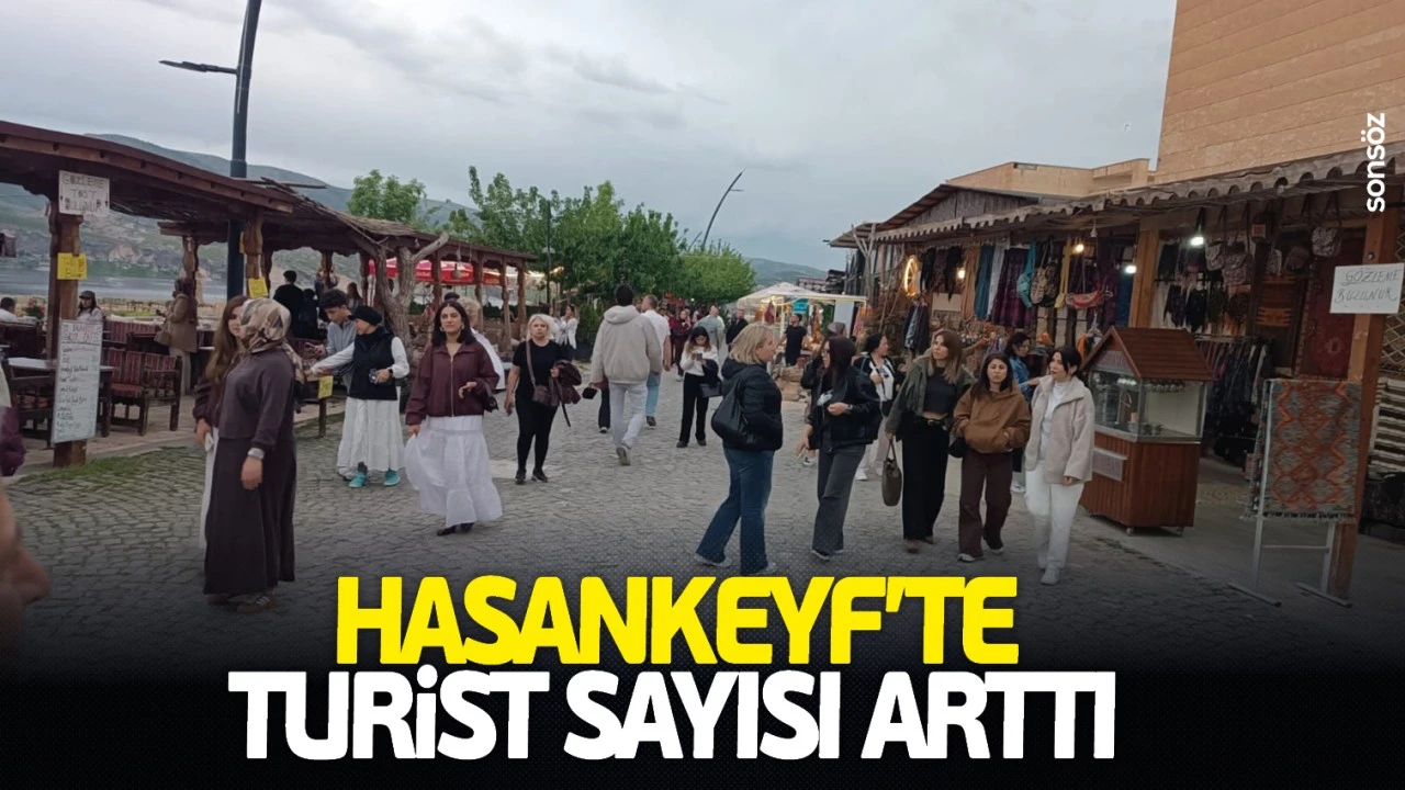 Hasankeyf’te Turist Sayısı Artıyor