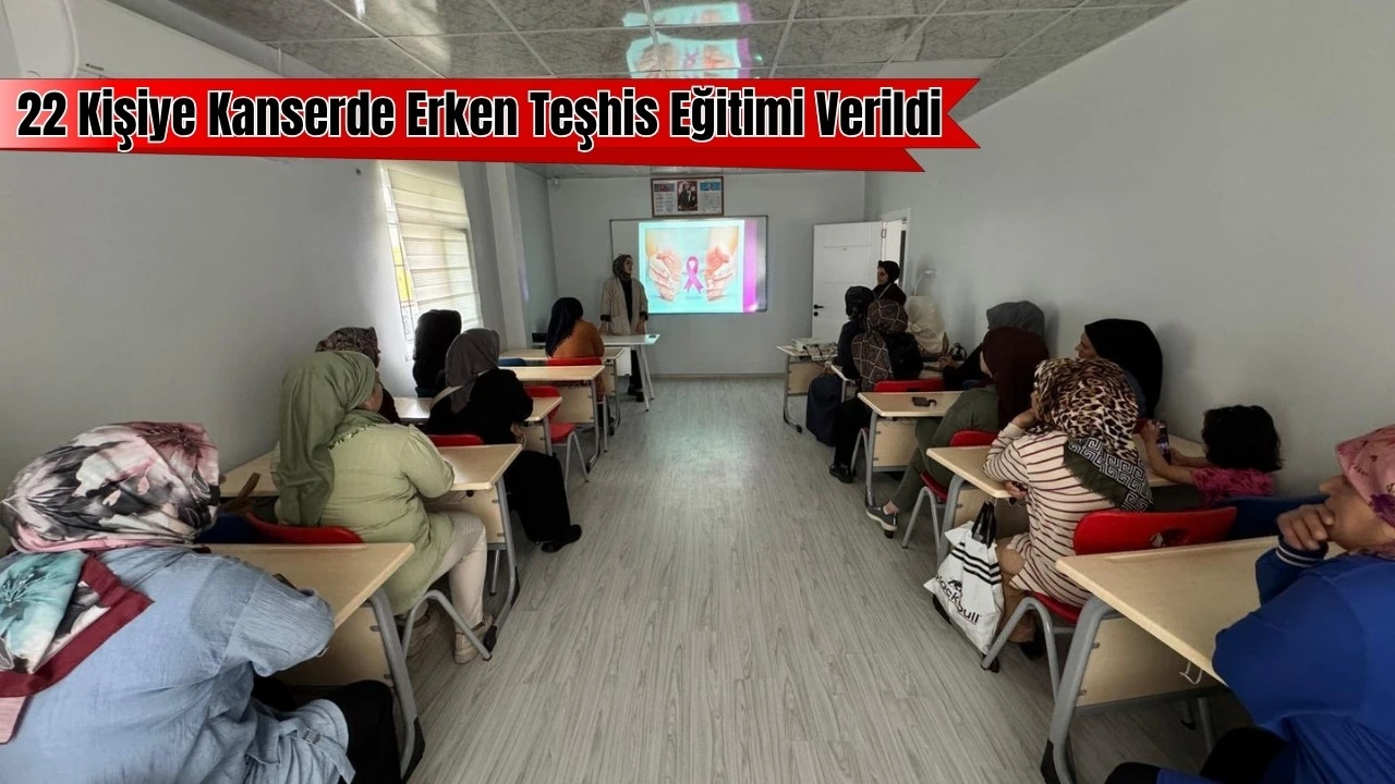 Petrolkent’te Kanser Eğitimi Düzenlendi