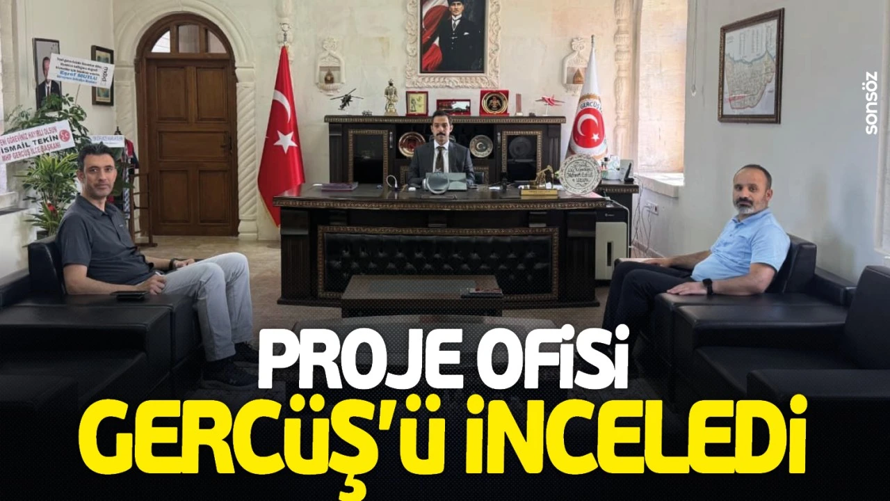Gercüş’te Proje Ofisi Toplantısı Yapıldı