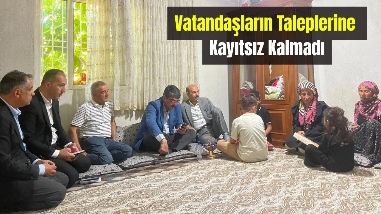 Nasıroğlu, Engelli Vatandaşların Taleplerini Yerinde Karşıladı