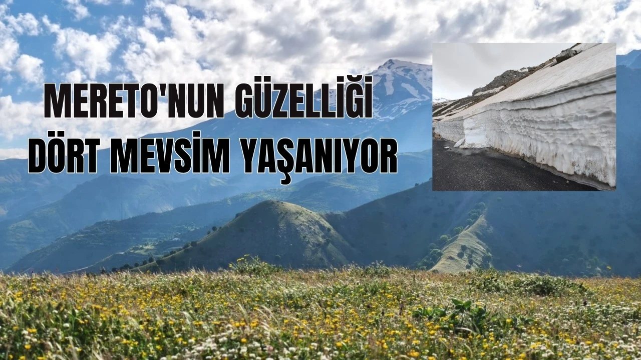 Mereto Dağı’nda 4,5 Metre Kar ve Turizm Yatırımları