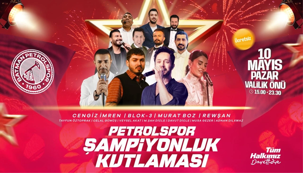 Petrolspor Şampiyonluğu İçin Kutlama Programı Açıklandı