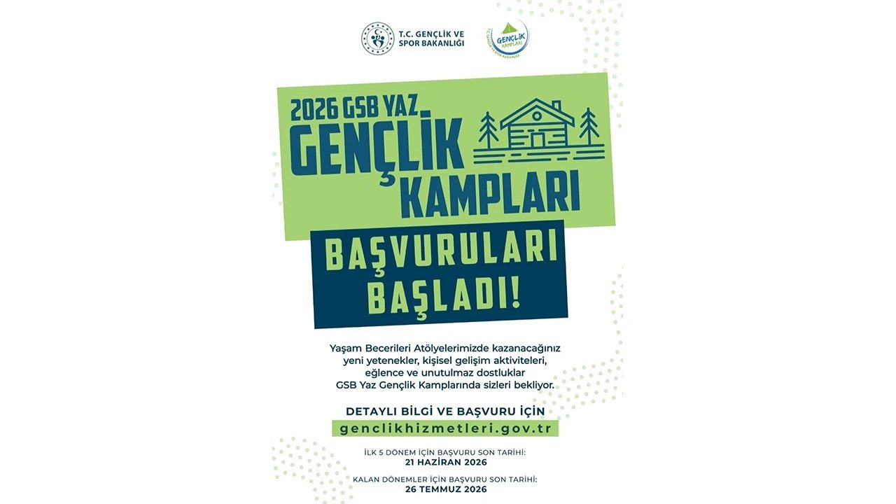 Batman’da Gençlik Kampları Başvuruları Başladı