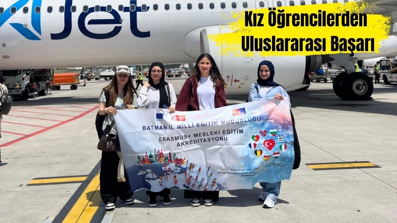 Batmanlı kadın öğrenciler Brüksel’de uzun dönem gastronomi stajı yapıyor