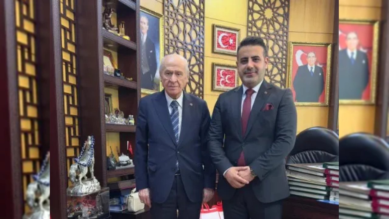 MHP Batman İl Başkanı Çetin, Devlet Bahçeli ile Görüştü
