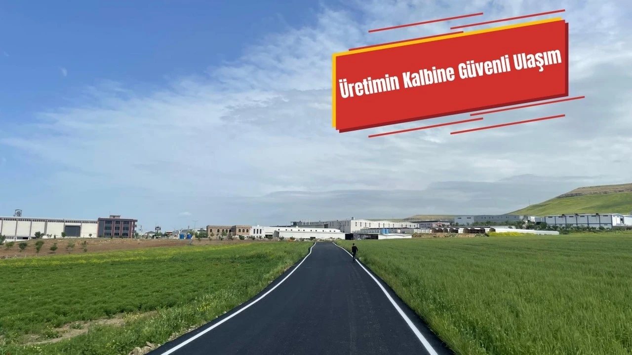 Danalı Köyü OSB Bağlantı Yolunda Sıcak Asfalt Çalışması Tamamlandı