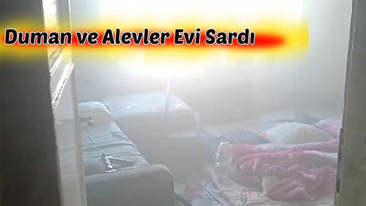 Batman Şirinevler’de Ev Yangını, İki Kişi Pencereden Atlayarak Kurtuldu