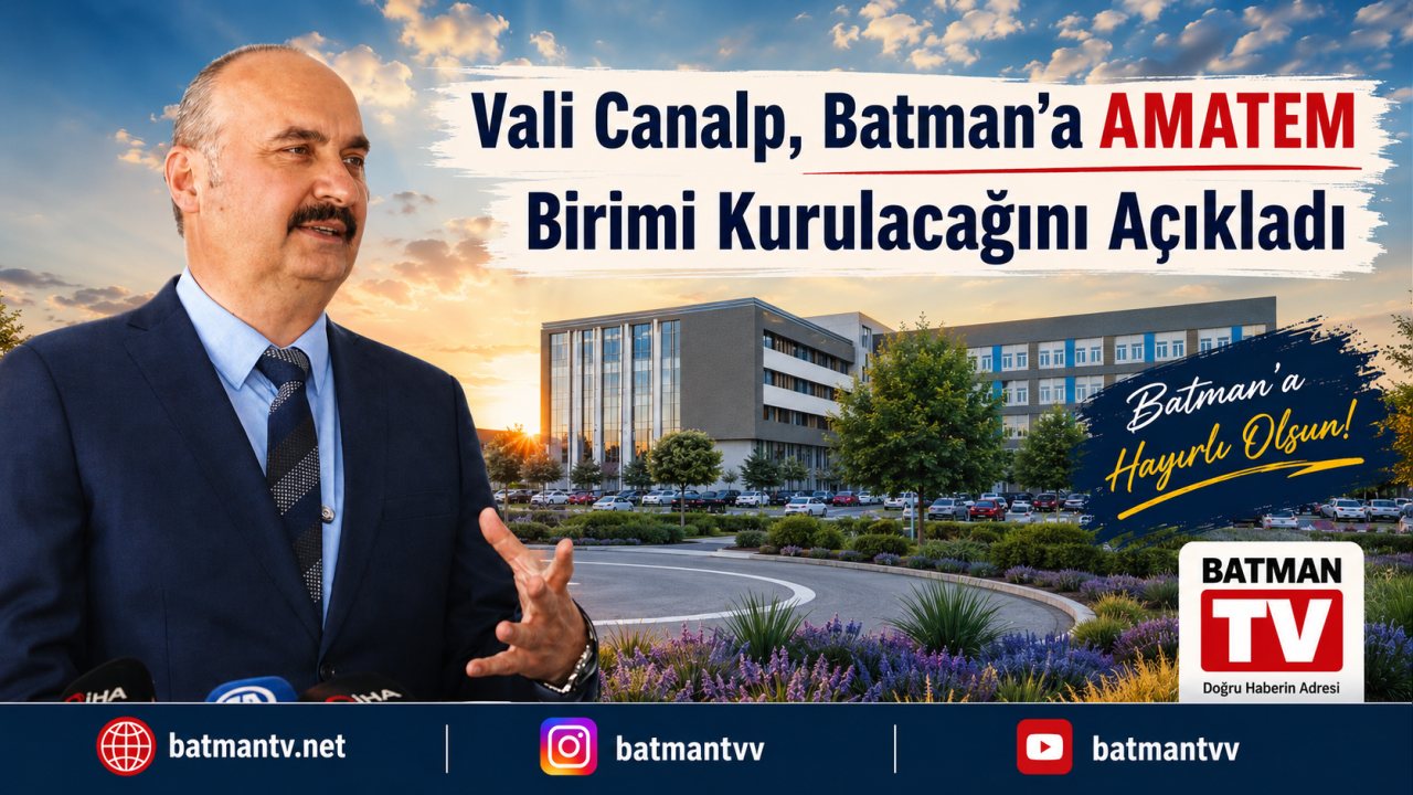 Batman’da Uyuşturucuyla Mücadelede Tedavi ve Rehabilitasyon Merkezi Kuruluyor