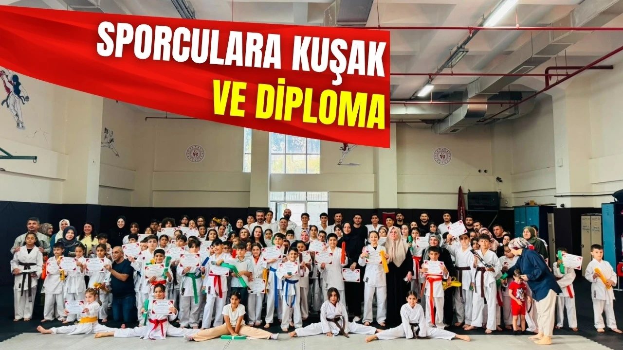 Batman’da 120 Karateci Kuşak Sınavını Başarıyla Geçti