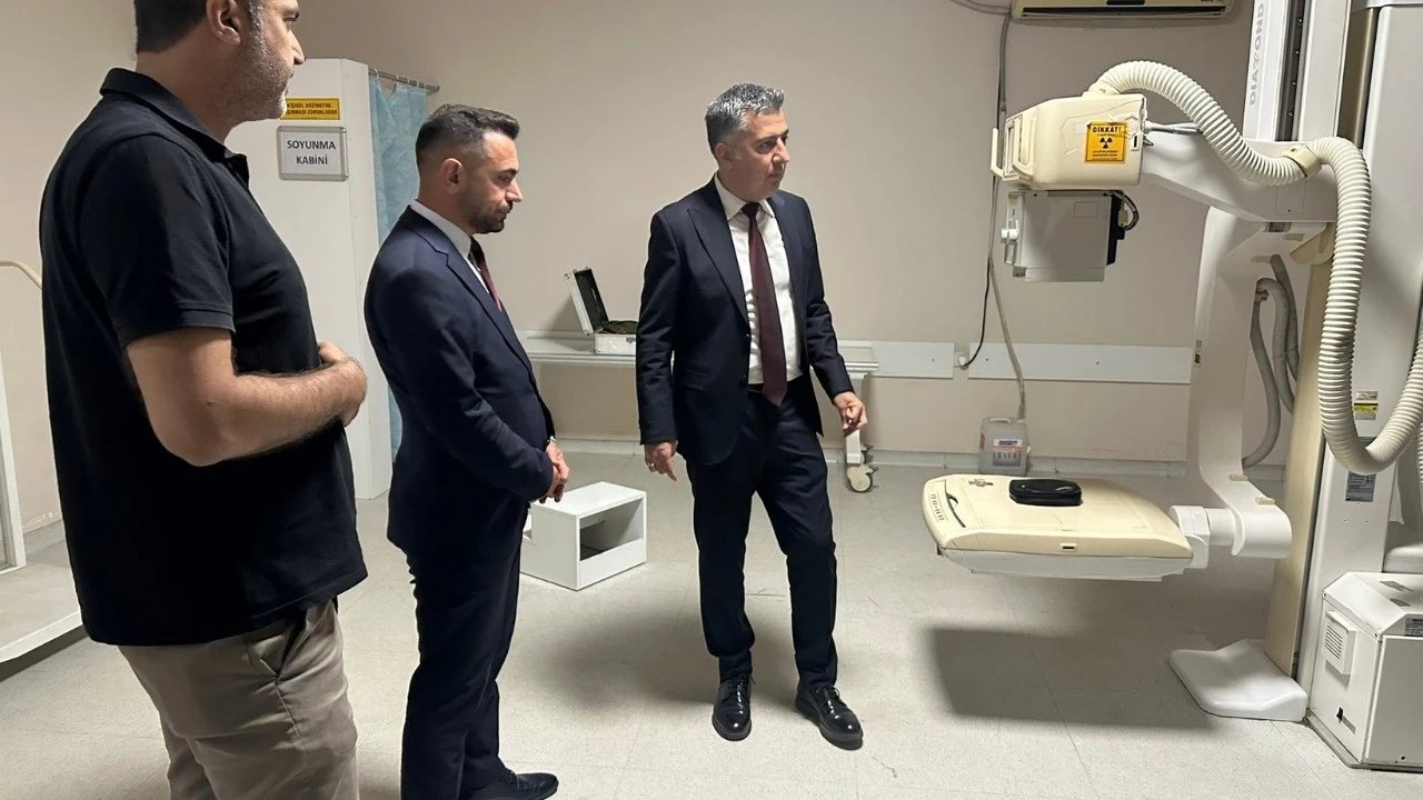 Solmaz, Kozluk’taki sağlık tesislerinde inceleme yaptı