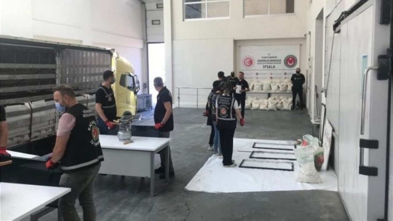 İpsala Sınır Kapısı’nda 1,5 Ton Uyuşturucu Ele Geçirildi