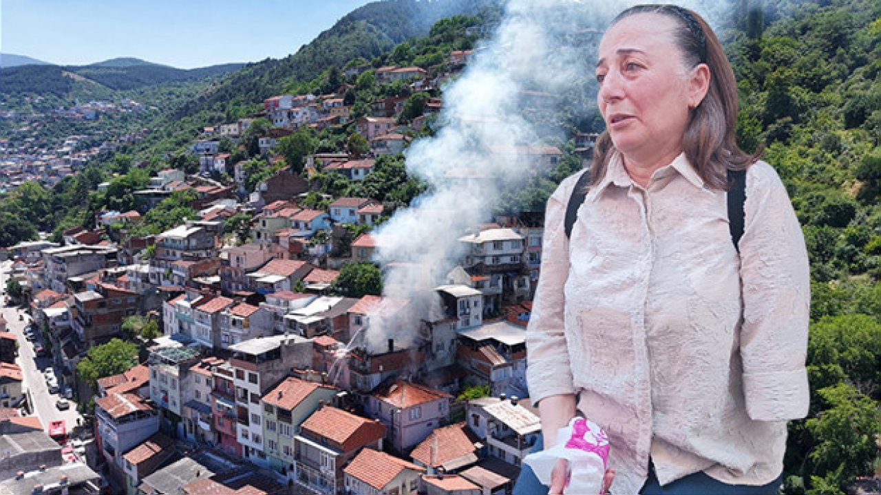 Bursa’da yangın paniği yaşayan kadın depremde kolunu kaybetmişti