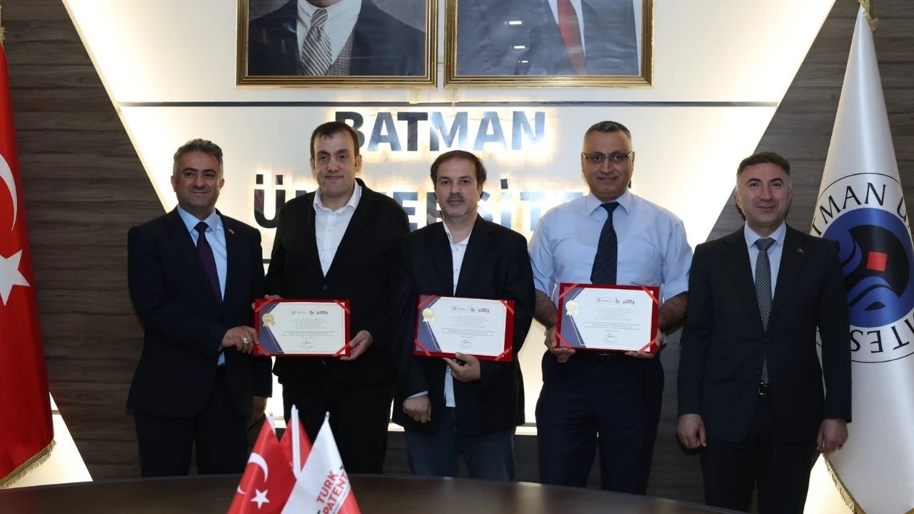 Batman Üniversitesi’nde Patent ve Tescil Başarıları Ödüllendirildi