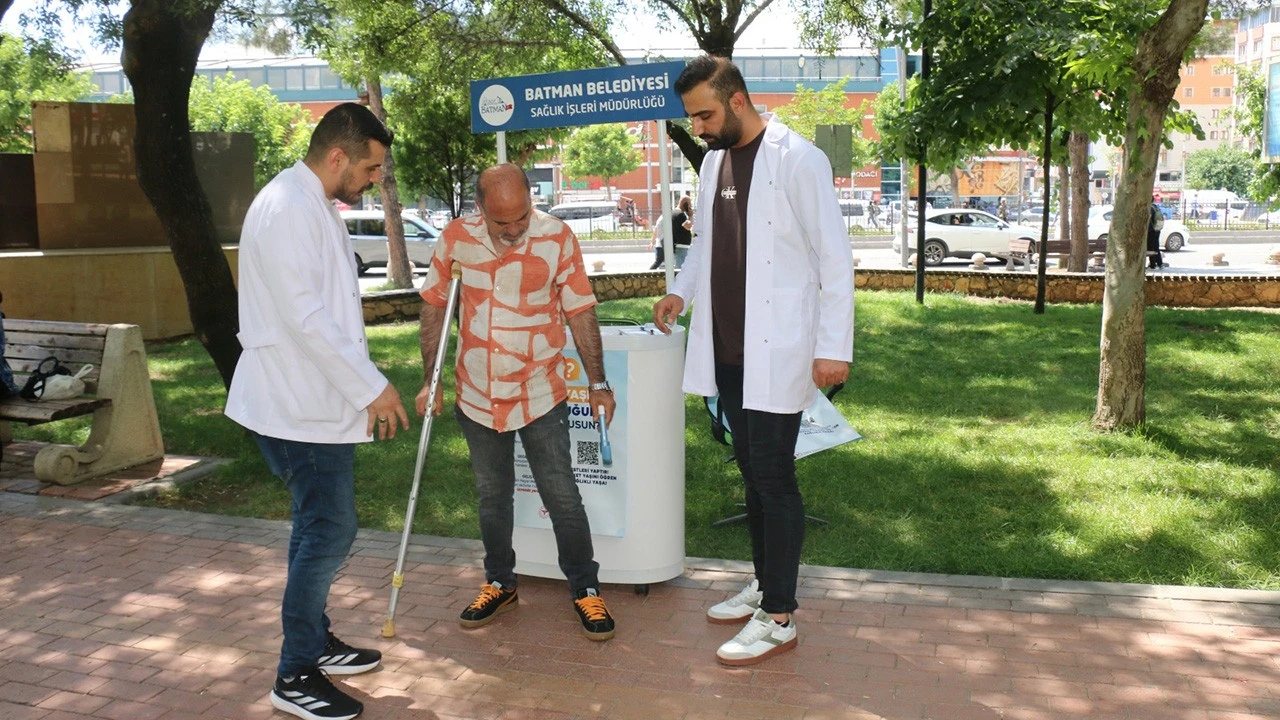Batman’da Hareket Yaşı Ölçümü Etkinliği Düzenlendi