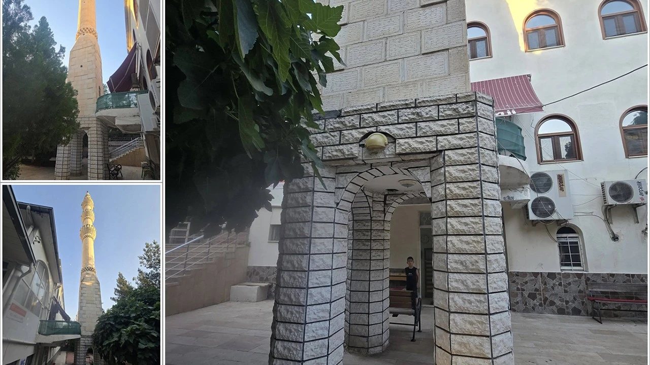 Batman Şafak Mahallesi’nde Dört Sütunlu Minareli El-Aksa Camii