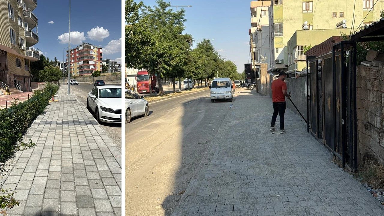 Batman’da 12 Bin Metrekare Kaldırım Yenileme Çalışmaları Sürüyor