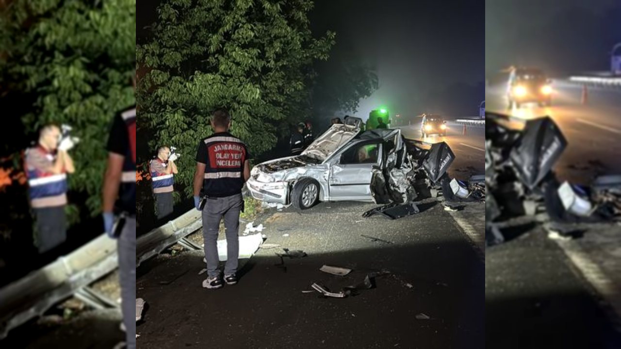 Kocaeli’de Arızalanan Otomobile TIR Çarptı: 1 Çocuk Öldü, 3 Kişi Yaralandı