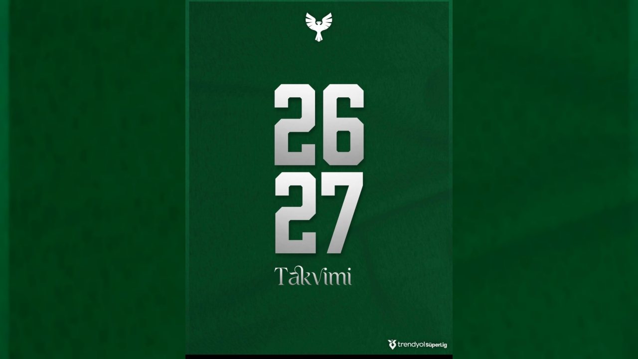 Trendyol Süper Lig 2026-2027 AMED SPOR’UN Fikstürü