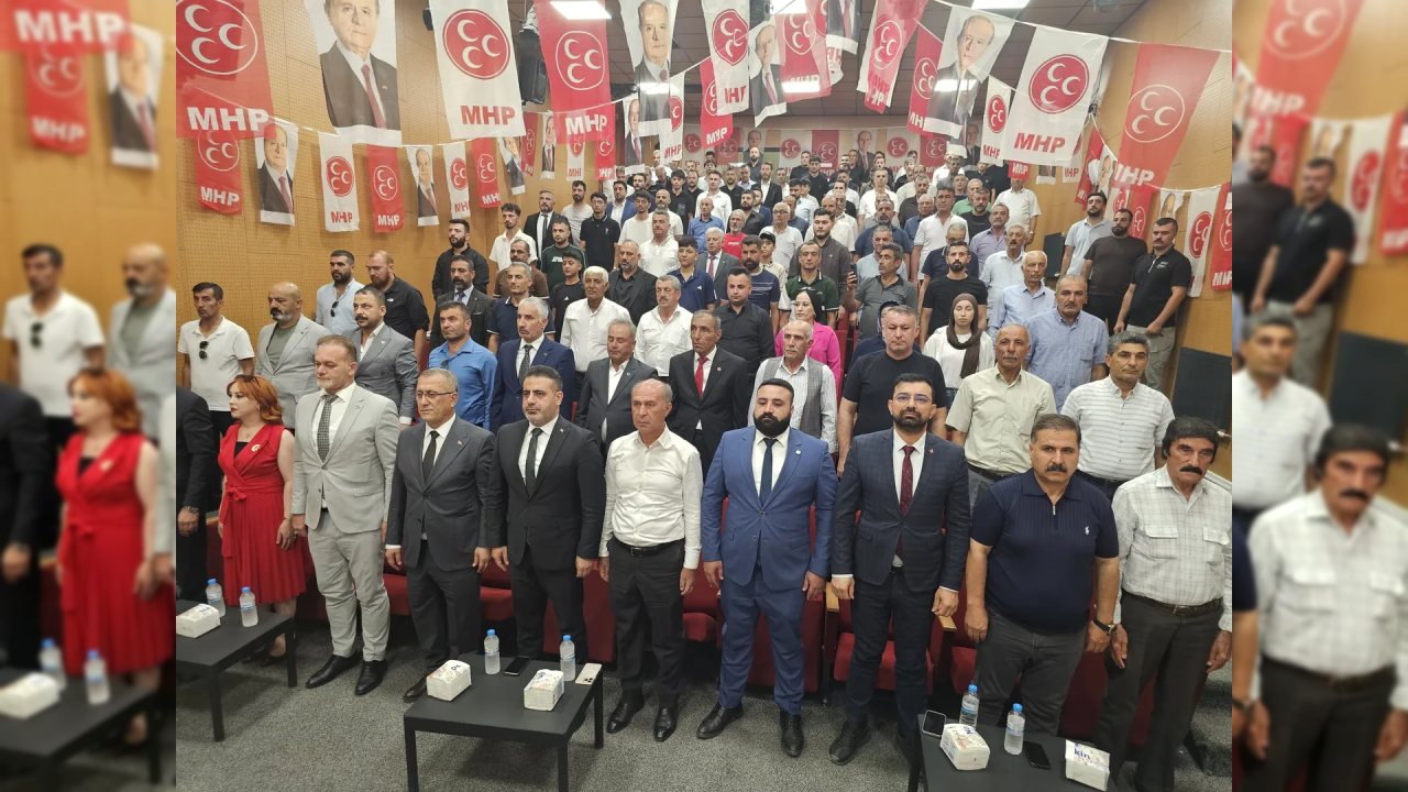 MHP Beşiri İlçe Başkanlığı’nda Şeyhmus Demirsoy yeniden görevde
