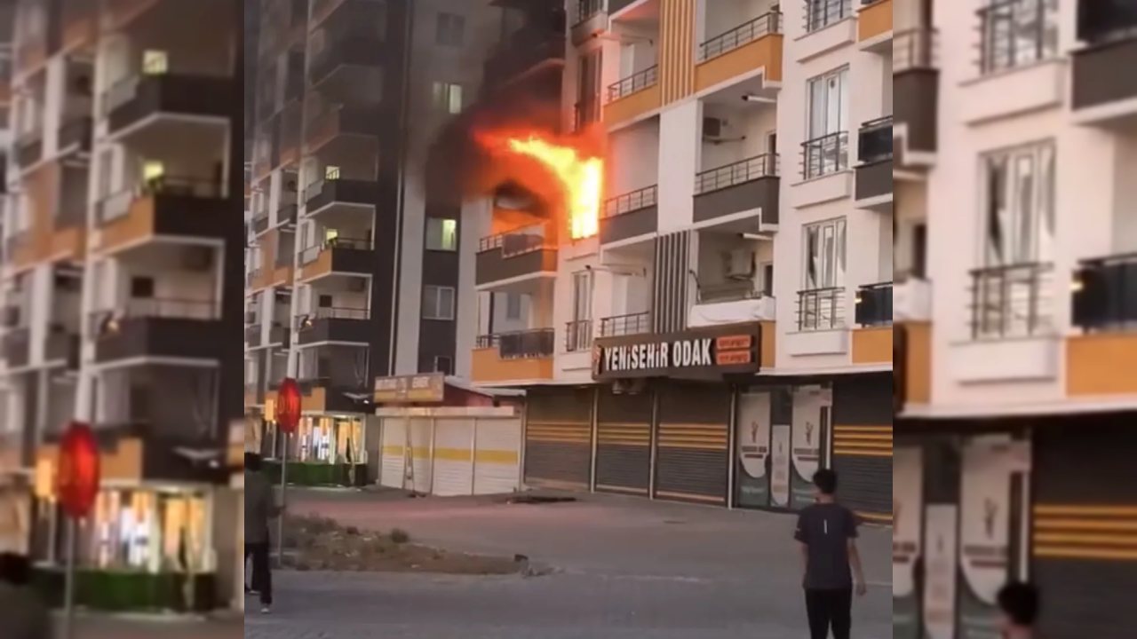 Batman’da Apartman Yangını: İkinci Kat Alevler İçinde Kaldı