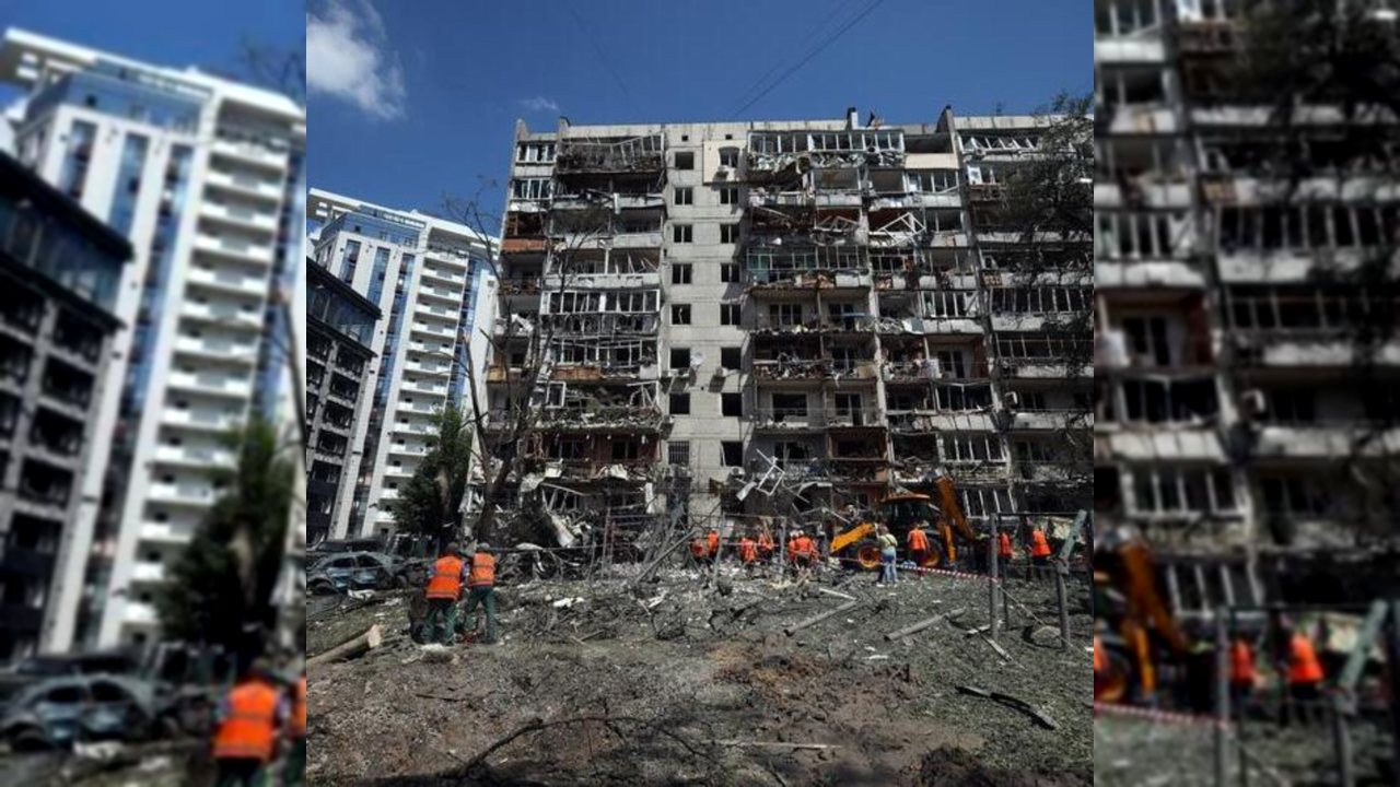 Kiev’e Rusya’dan yoğun balistik füze saldırısı düzenlendi