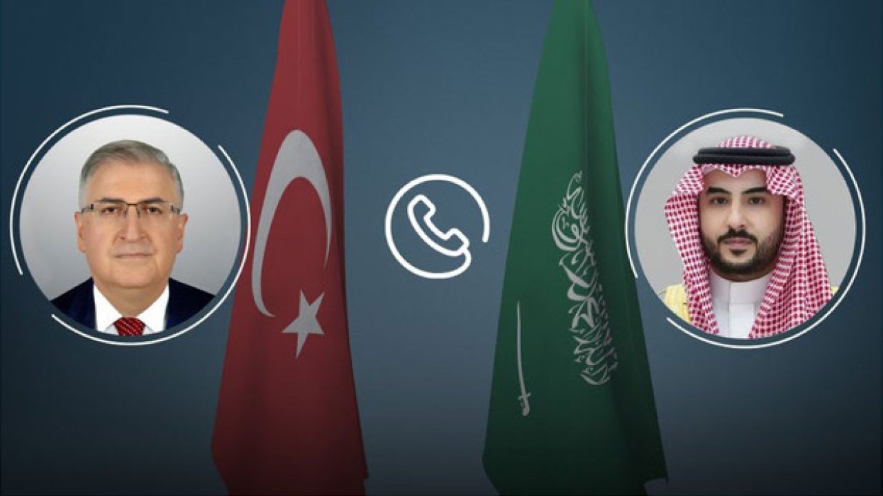 Bakan Güler, Suudi Savunma Bakanı ile Telefon Görüşmesi Yaptı