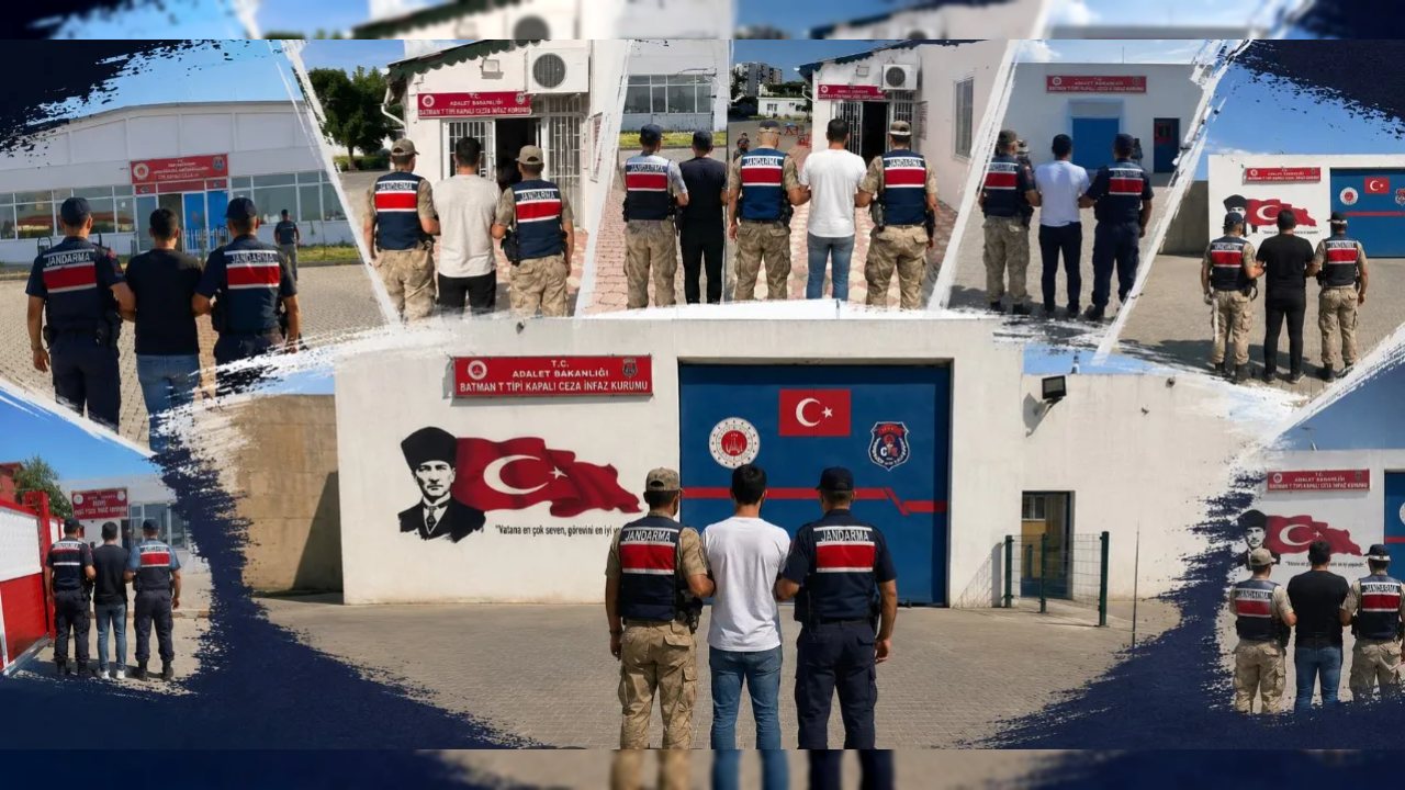 Batman’da Hapis Cezası Bulunan 65 Kişi Gözaltına Alındı